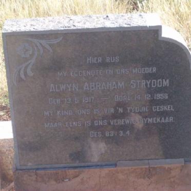 STRYDOM Alwyn Abraham 1917-1956