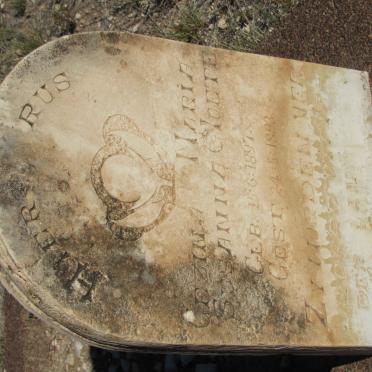 Northern Cape, HAY district, Griekwastad, Spoedaan 410, farm cemetery_2