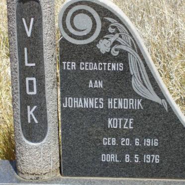VLOK Johannes Hendrik Kotze 1916-1976