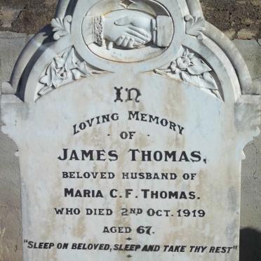 THOMAS James -1919