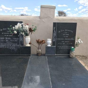 FABER John Moir 1927-1972 &amp; Catherine Johanna JOOSTE 1929-2014