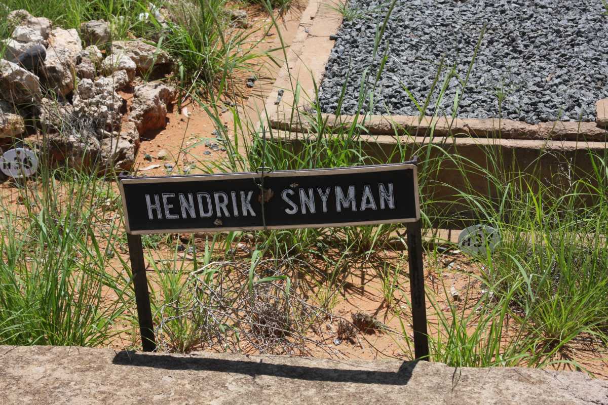 SNYMAN Hendrik