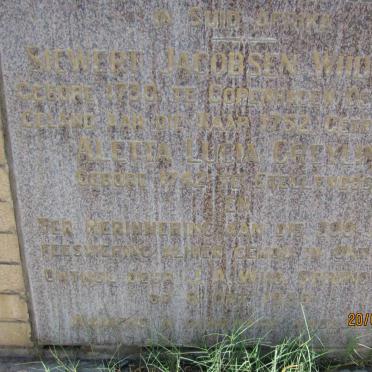 Northern Cape, HOPETOWN,  Wiid memorial