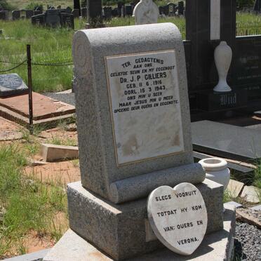 CILLIERS J.P. 1916-1943