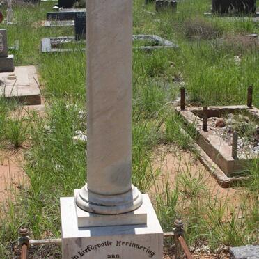 HEERDEN Hendrik Johannes, van 1889-1927