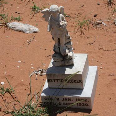 KRUGER Bettie 1922-1930