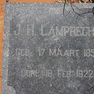 LAMPRECHT J.H. 1852-1922