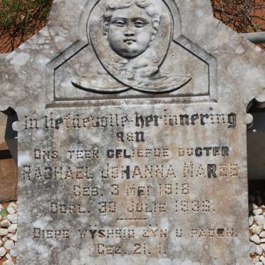 MAREE Rachael Johanna 1918-1935