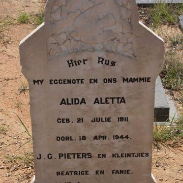 PIETERS Alida Aletta 1911-1944