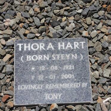 HART Thora nee STEYN 1921-2001