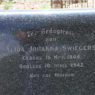 SWIEGERS Alida Johanna 1864-1942