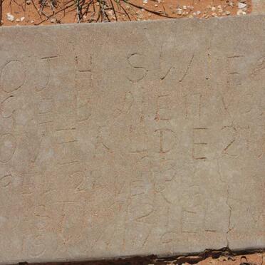 SWIEGERS O.J.H. 1858-1937