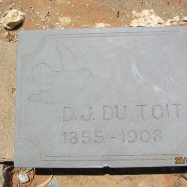 TOIT D.J., du 1855-1908