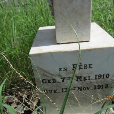 TOIT Fébe, du 1910-1913