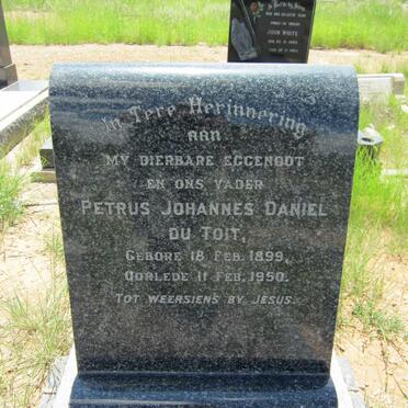 TOIT Petrus Johannes Daniel, du 1899-1950
