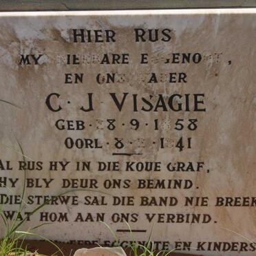 VISAGIE C.J. 1858-1941