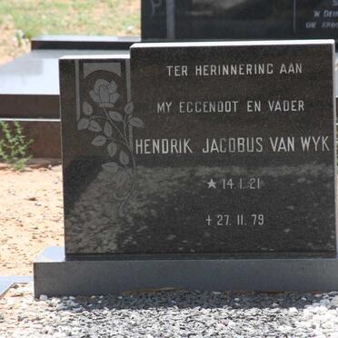 WYK Hendrik Jacobus, van 1921-1979