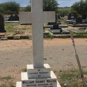 WALSH William Henry 1868-1938