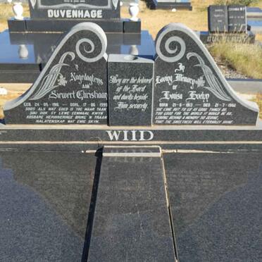 WIID Siewert Christiaan 1916-1999 & Lousia Evelyn 1913-19?2