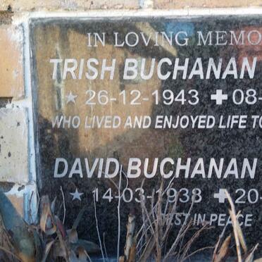 CLARKE David, BUCHANAN 1938-2011 & Trish 1943-2010