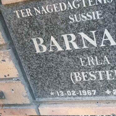 BARNARD Erla nee BESTER 1967-1998