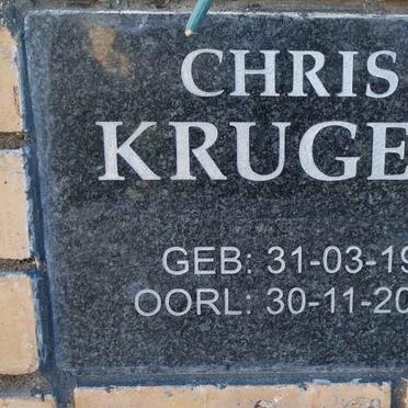 KRUGER Chris 1943-2007