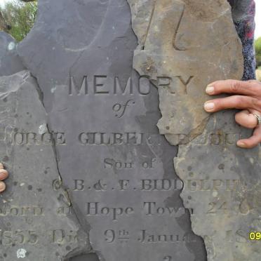 BIDDULPH Gorge Gilbert 1855-186?