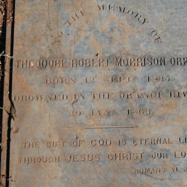 ORPEN Theodore Robert Morrison 1835-1863
