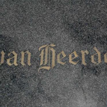 VAN HEERDEN 