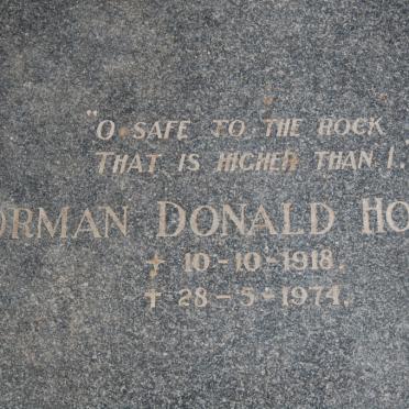 HOOPER Norman Donald 1918-1974