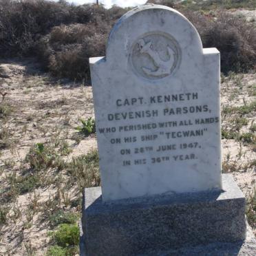 PARSONS Kenneth Devenish -1947