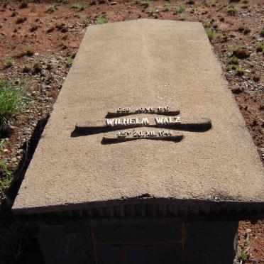 WALZ Wilhelm 1917-1941