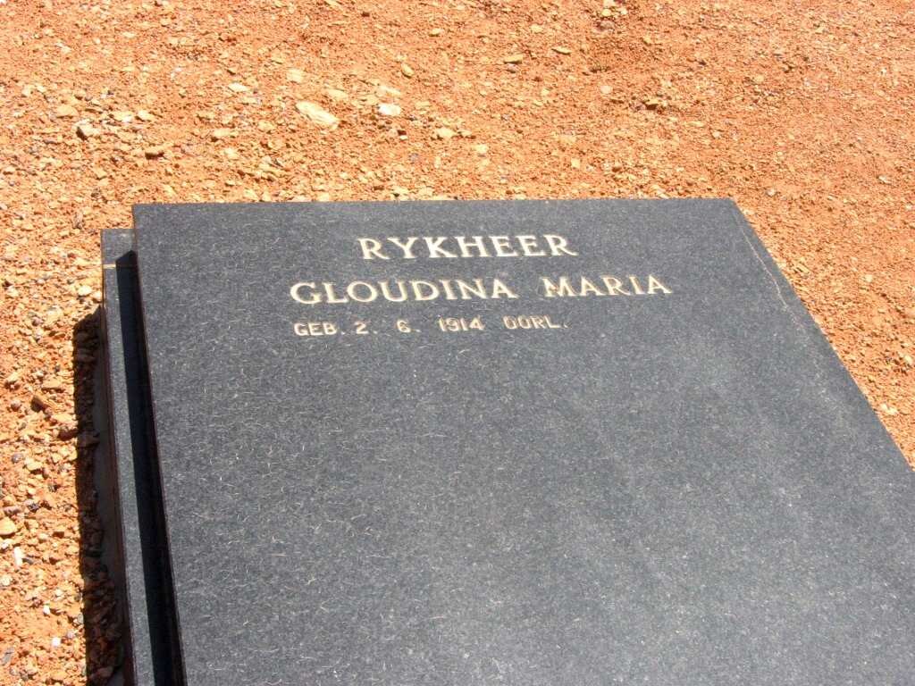 RYKHEER Gloudina Maria 1914-