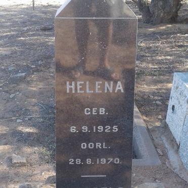 WESSELS Helena 1925-1970