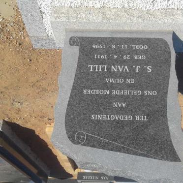 LILL D.J., van 1907-1977 &amp; S.J. 1911-1996