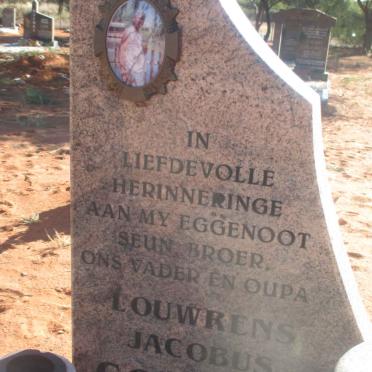COETZEE Louwrens Jacobus 1963-2010