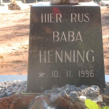 HENNING Baba 1996-