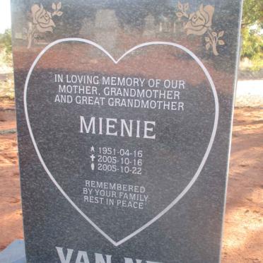 NEL Mienie, van 1951-2005