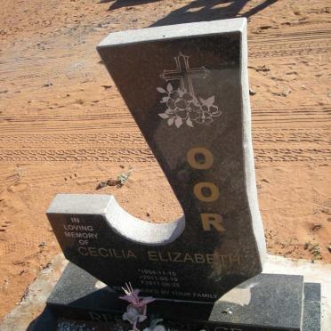 OOR Cecilia Elizabeth 1954-2011