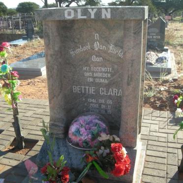 OLYN Bettie Clara 1941-2013