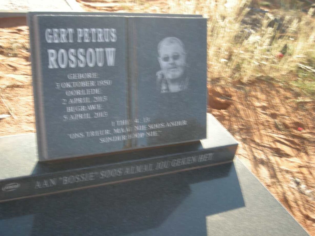 ROSSOUW Gert Petrus