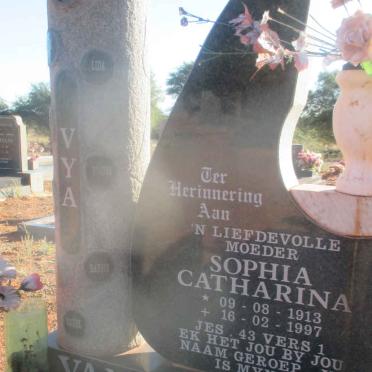 VUUREN Sophia Catharina, van 1913-1997