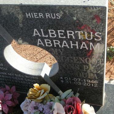VISSER Albertus Abraham 1946-2012