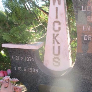 VISSER Wickus 1974-1995