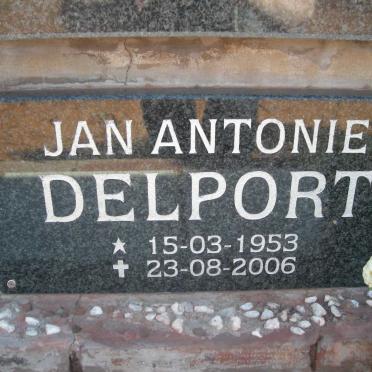 DELPORT Jan Antonie 1953-2006