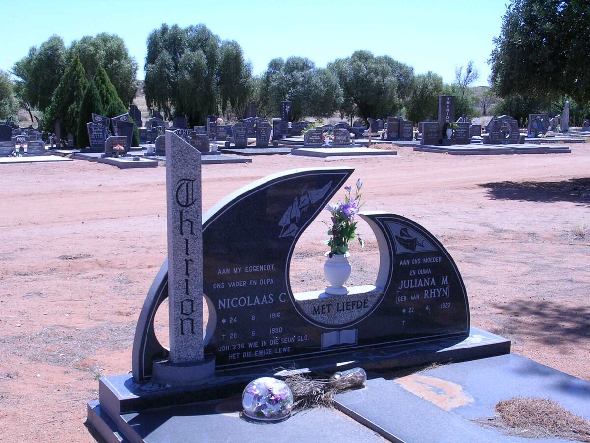 THIRION Nicolaas C. 1916-? &amp; Juliana M. VAN RHYN 1927-