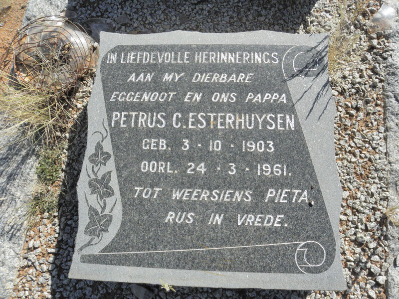 ESTERHUYSEN Petrus C. 1903-1961