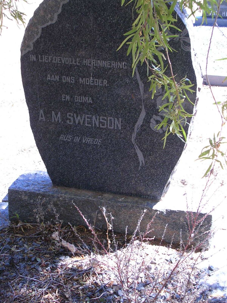 SWENSON A.M.