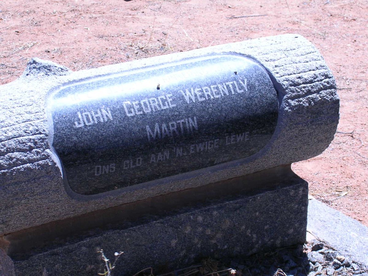 MARTIN John George Werently