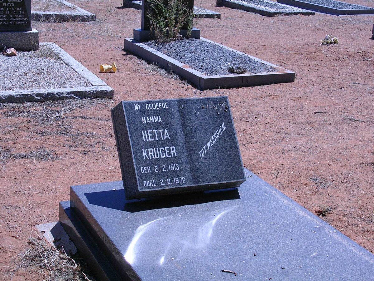 KRUGER Hetta 1913-1976